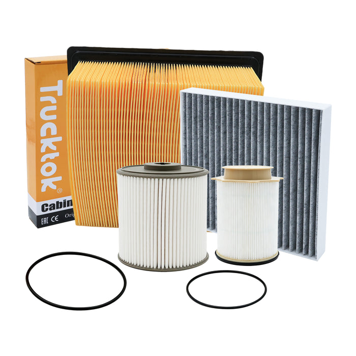 Trucktok 2013-2024 6.7L Dodge Ram Fuel, Oil, Air, Cabin & Transmission Filters Maintenance Kit