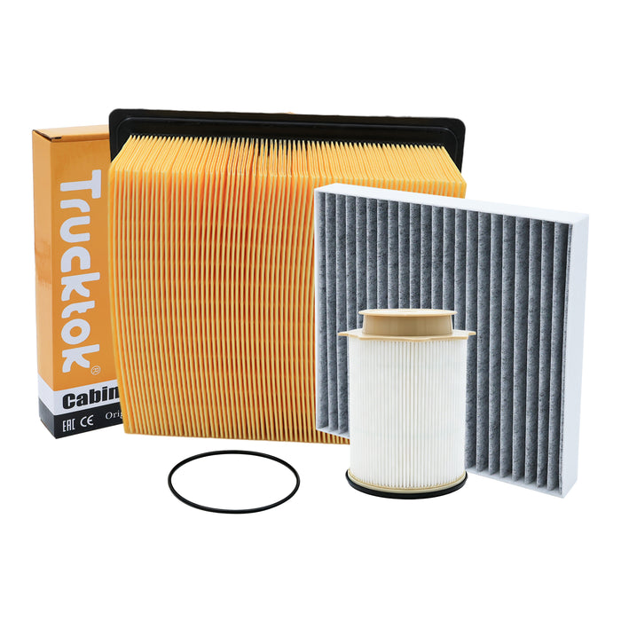 Trucktok 2010-2012 6.7L Dodge Ram Fuel, Oil, Air, Cabin & Transmission Filters Maintenance Kit