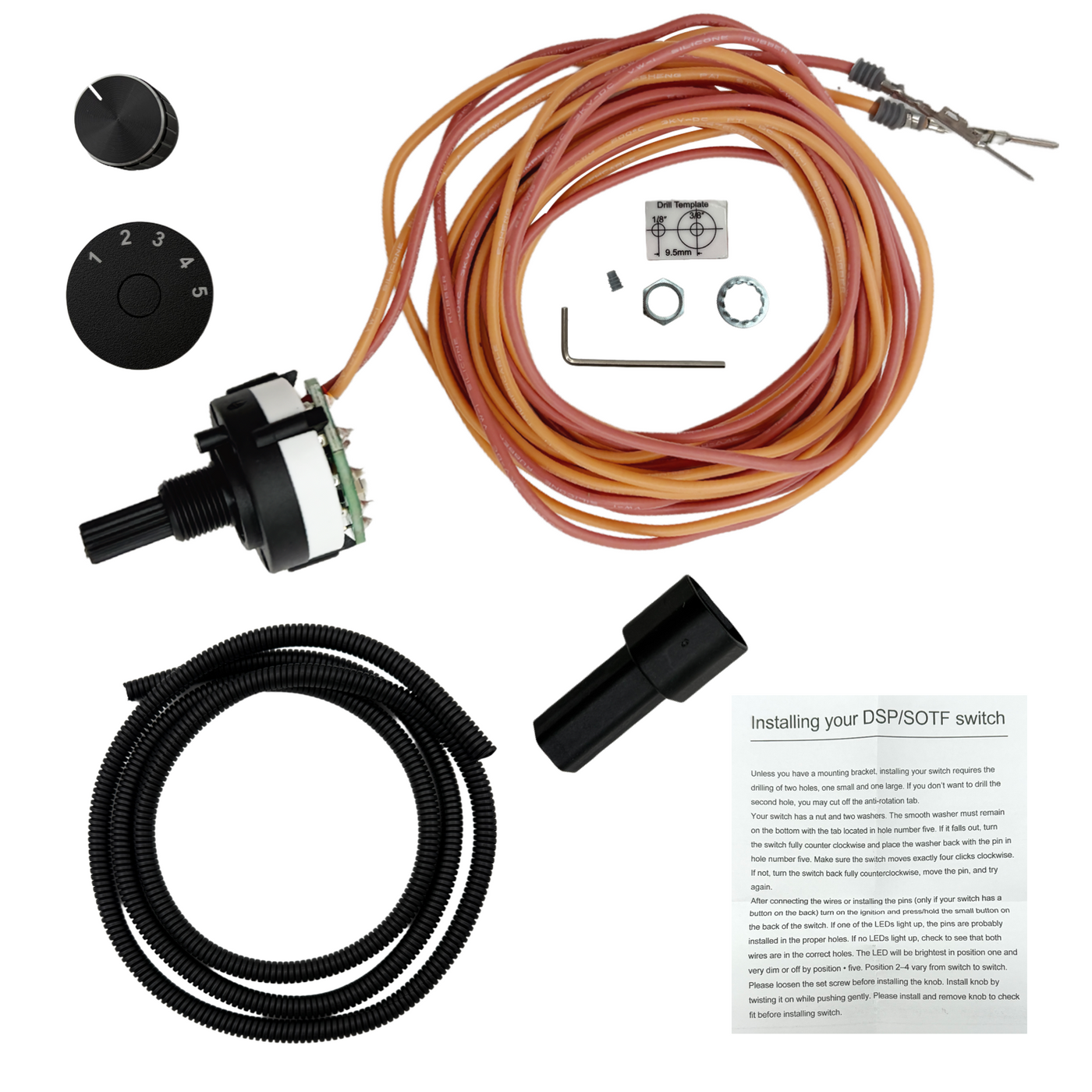 Tune Switch 2015-2019 Ford F250 F350 6.7L Powerstroke SOTF Tune Switch w/ Connector ...