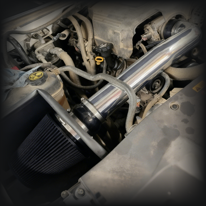 Trucktok 2009-2013 4.8L 5.3L 6.0L Chevy GMC 1500 Cold Air Intake w/Heat Shield