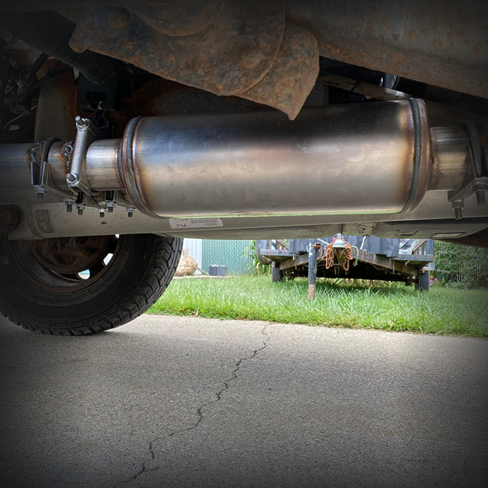 TruckTok 5" Stainless Steel Muffler 20" Overall Length for Diesel Exhaust Generic