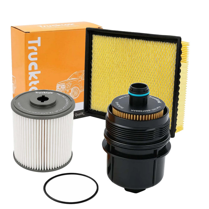 Trucktok 2020-2023 3.0L Ram 1500 Ecodiesel Fuel, Oil, Air & Cabin Filter Maintenance Kit
