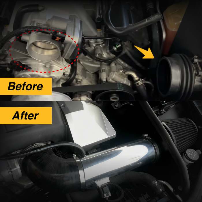 Trucktok 2005-2010 Dodge Chrysler HEMI 5.7L 6.1L V8 Cold Air Intake w/Heat Shield