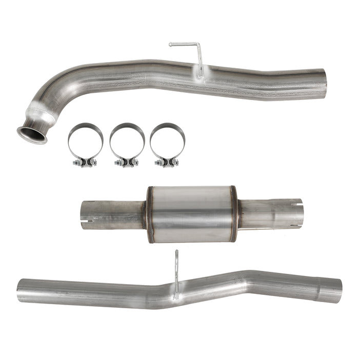 4" DPF/EGR/DEF/CCV Delete 2011-2015 6.6L Duramax LML All-in-One Kit