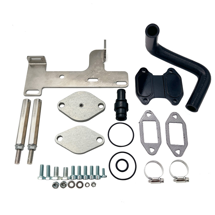 TruckTok 2010-2012 6.7L Ram Cummins 4" DPF Race Pipe & EGR Cooler Throttle Delete Kit