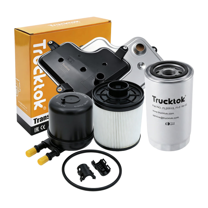 Trucktok 2011-2016 6.7L Powerstroke Fuel, Oil, Air & Transmission Filters Maintenance Kit