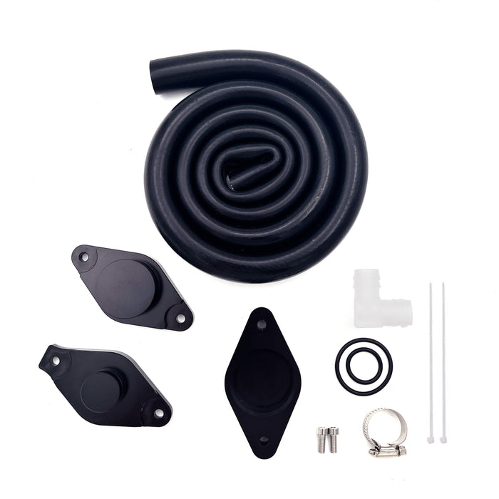 The 2011-2016 6.6L Chevy Duramax LML CCV PCV ReRoute Delete Kit