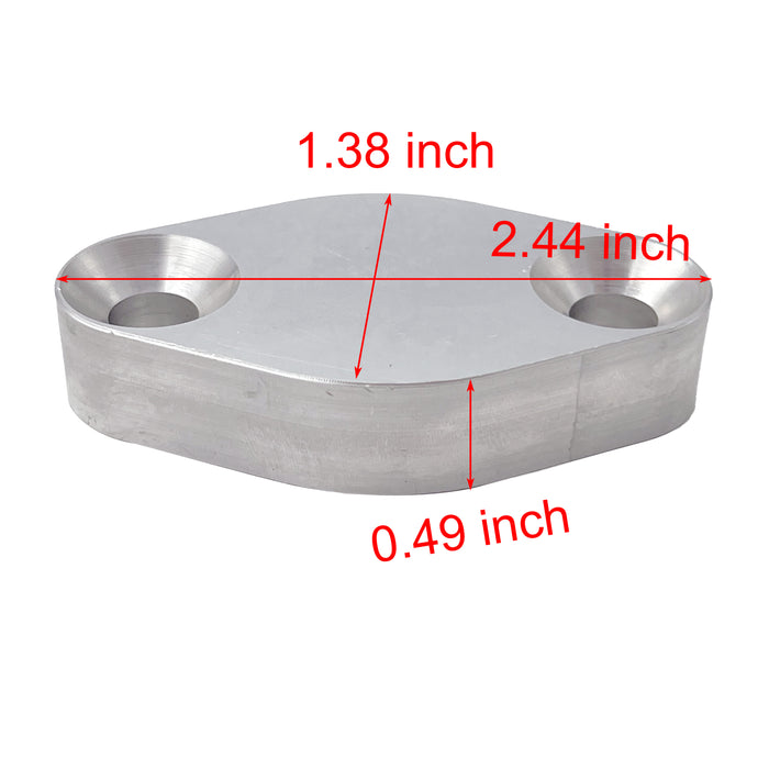 Silverado LS 5.3L 6.0L EGR Valve Block Off Plates Kit Purge Solenoid ...