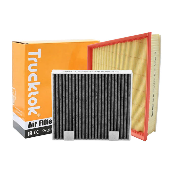 TruckTok 2007-2016 6.6L Silverado Sierra Duramax Fuel Oil, Air & Cabin Filters Maintenance Kit