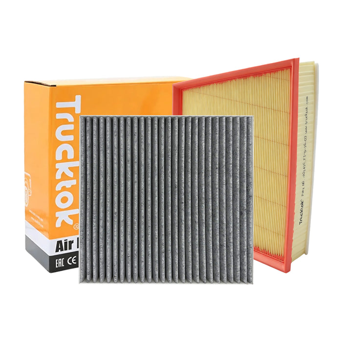 TruckTok 2007-2016 6.6L Silverado Sierra Duramax Fuel Oil, Air & Cabin Filters Maintenance Kit