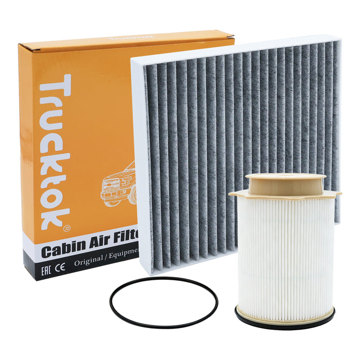 Trucktok 2010-2012 6.7L Dodge Ram Fuel, Oil, Air, Cabin & Transmission Filters Maintenance Kit