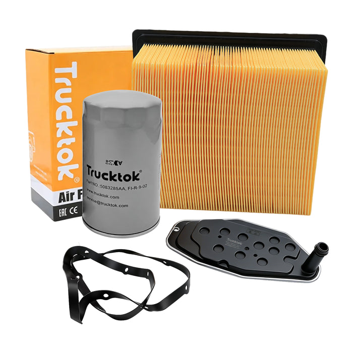Trucktok 2013-2024 6.7L Dodge Ram Fuel, Oil, Air, Cabin & Transmission Filters Maintenance Kit