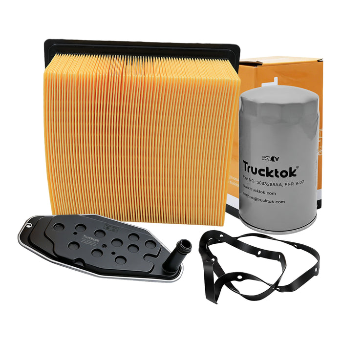 Trucktok 2007-2009 6.7L Dodge Ram Fuel, Oil, Air & Transmission Filters Maintenance Kit