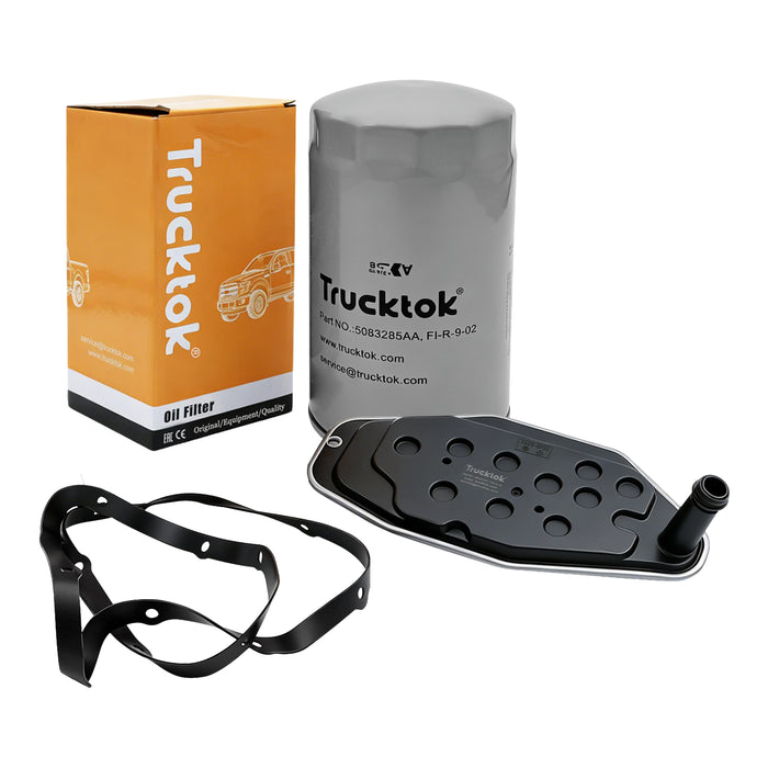 Trucktok 2007-2009 6.7L Dodge Ram Fuel, Oil, Air & Transmission Filters Maintenance Kit