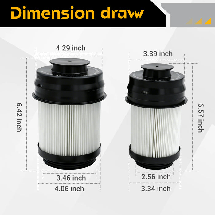 Trucktok 2025-2026 6.7L Ram Primary & Secondary Fuel Filter Replace 68677800AA