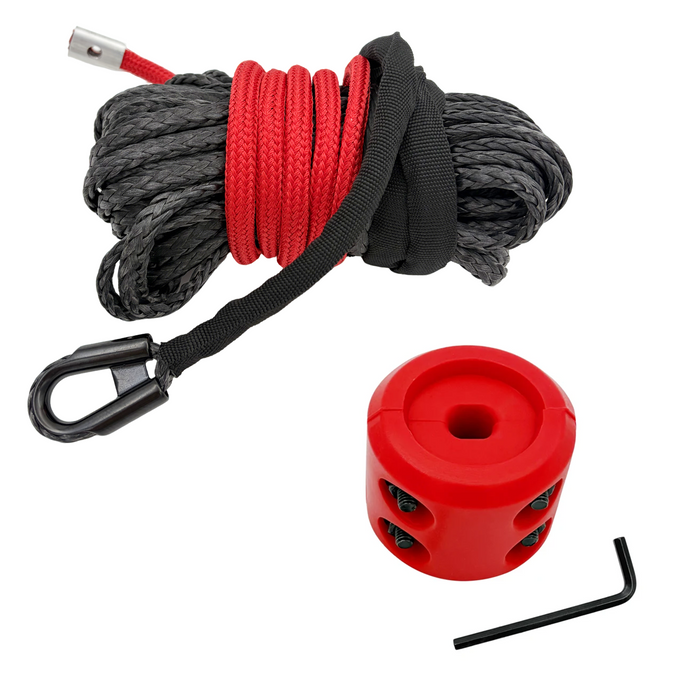 Trucktok Build Your Own Winch Kit - Recovery Rope Hook & Stopper