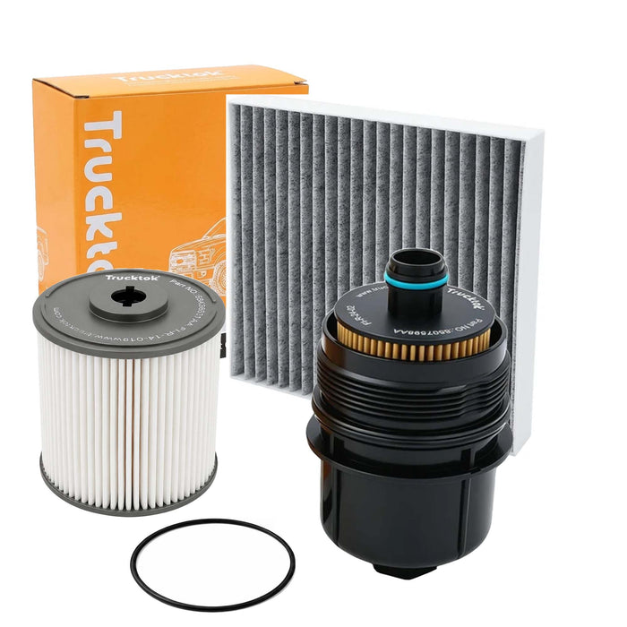 Trucktok 2020-2023 3.0L Ram 1500 Ecodiesel Fuel, Oil, Air & Cabin Filter Maintenance Kit