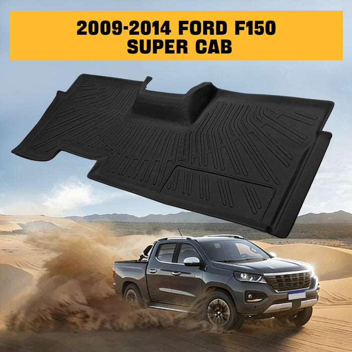 Trucktok 2009-2014 Ford F150 SuperCab All-Weather TPE Floor Mats