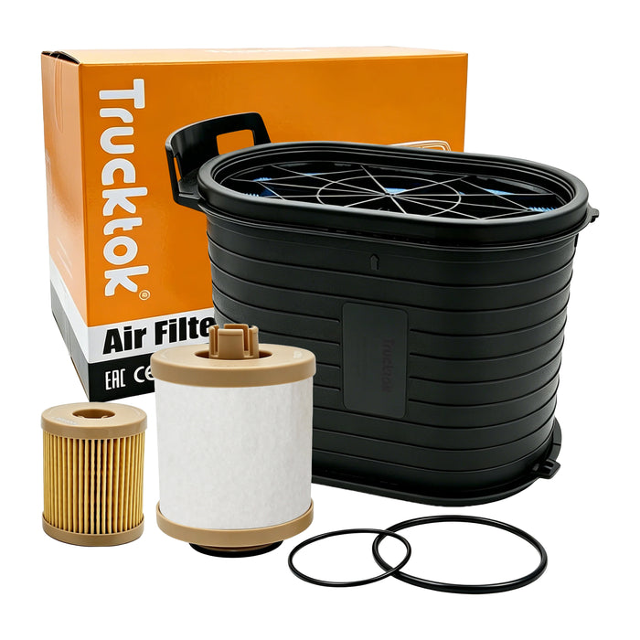 Trucktok 2003-2007 6.0L Powerstroke Fuel, Oil & Air Filters Maintenance Kit Replaces FD4616/FL2016/FA1778