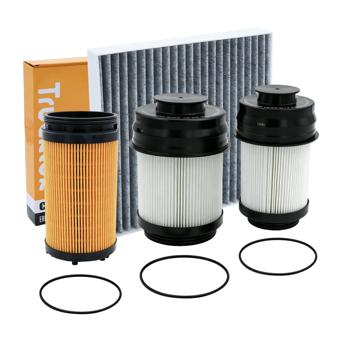 Trucktok 2025-2026 6.7L Ram Dual Fuel, Oil, Air & Transmission Filter Maintenance Kit