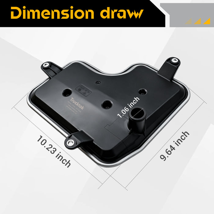 Trucktok 2011-2022 6.7L Ford Powerstroke Transmission Filter Replaces FT187(BC3Z7A098B)