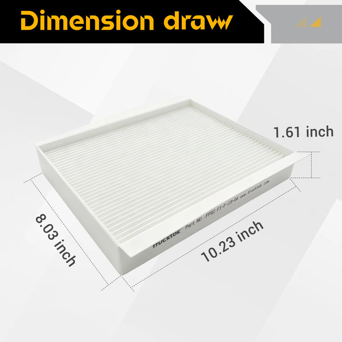 Trucktok 2017-2026 6.7L Ford Powerstroke Diesel Cabin Air Filter Replaces FP92
