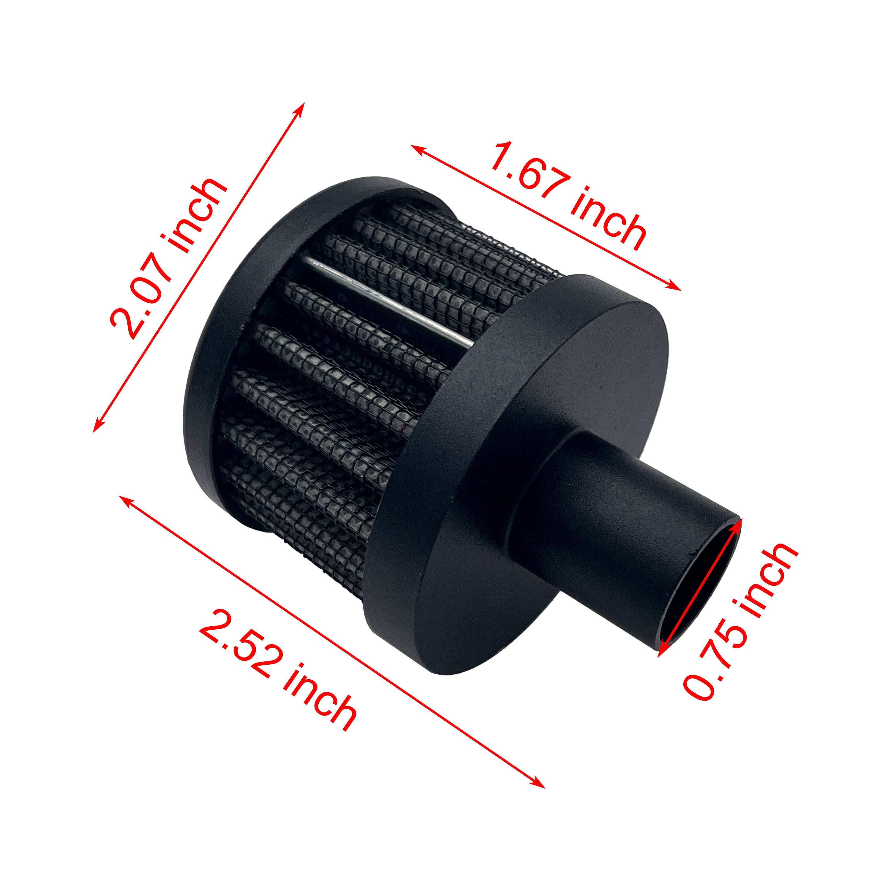 TruckTok 2007.5-2018 6.7L Dodge Ram Cummins 2500 3500 Diesel CCV Black Crankcase Ventilation & EGR Valve Delete Kit