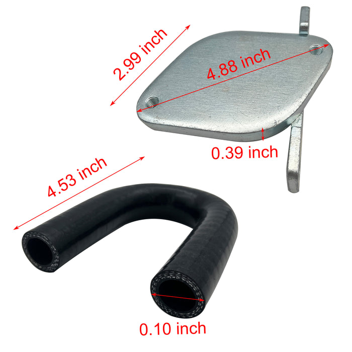 TruckTok 2007.5-2010 6.6L Duramax LMM 5" DPF/EGR/CCV Delete All-in-One Kit