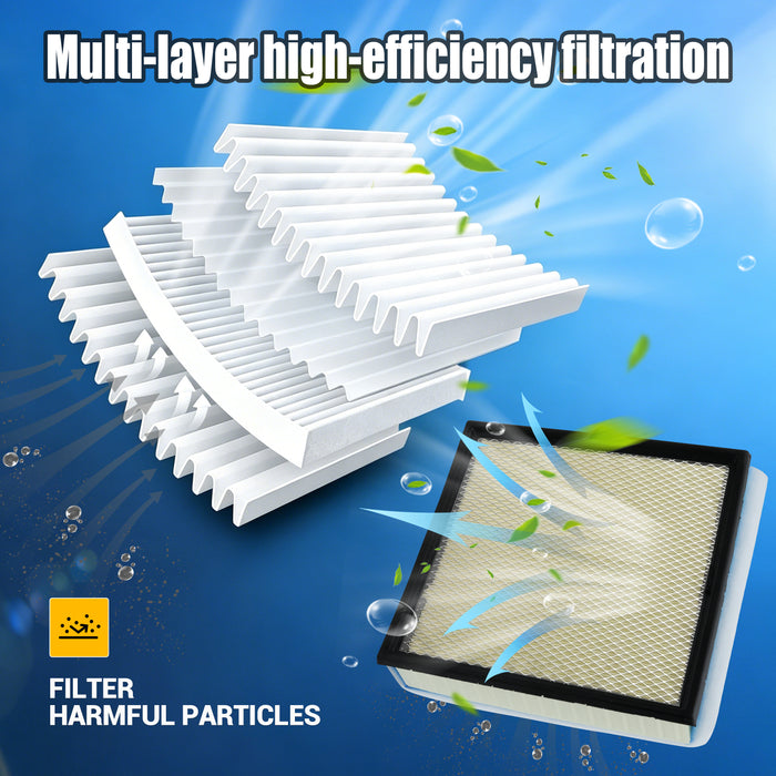 Trucktok 2020-2026 6.7L Ford Powerstroke Air Filter & Cabin Air Filter Replaces FA2031/FP92