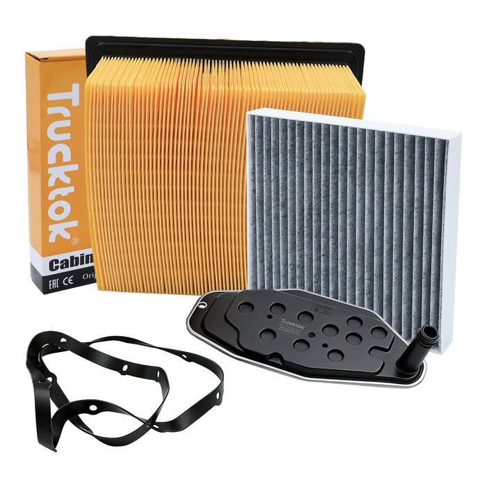 Trucktok 2010-2012 6.7L Dodge Ram Fuel, Oil, Air, Cabin & Transmission Filters Maintenance Kit