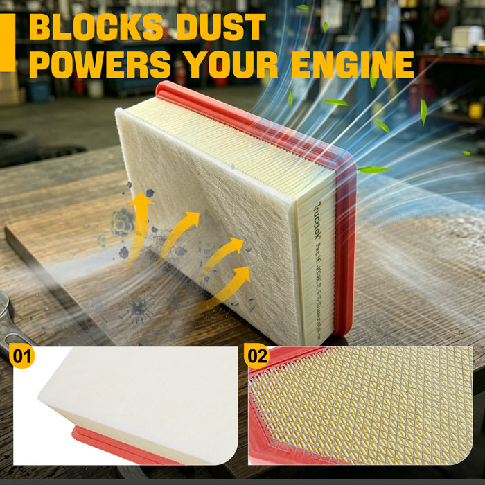 Trucktok 2020-2025 6.6L Silverado Sierra Duramax Air & Cabin Air Filter Replaces A3248C/CF185