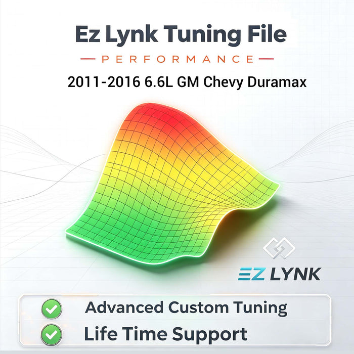 Trucktok 2011-2016 6.6L Chevy Duramax EZ LYNK TUNING FILE