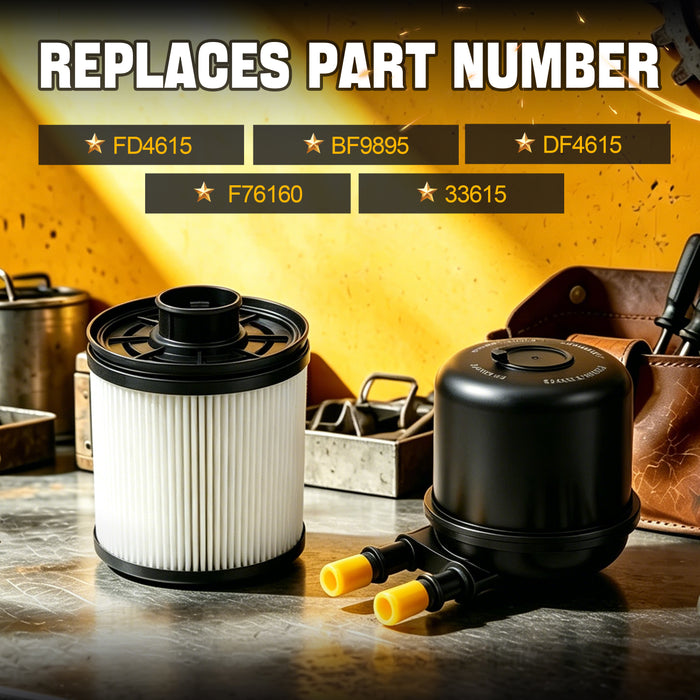 Trucktok 2011-2016 6.7L Ford Powerstroke Diesel Fuel Filter Replaces FD4615