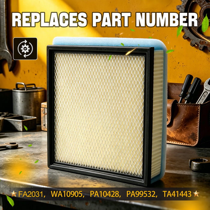 Trucktok 2020-2026 6.7L Ford Powerstroke Diesel Air Filter Replaces FA2031