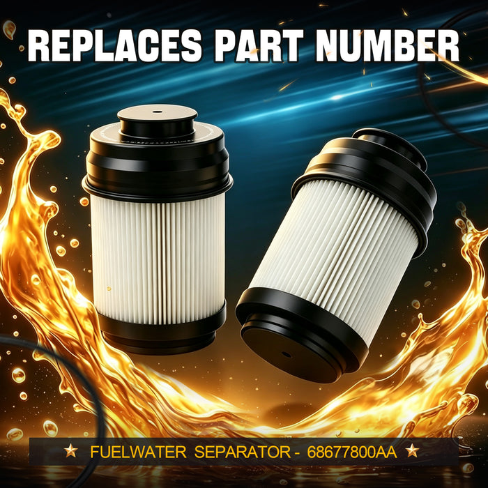 Trucktok 2025-2026 6.7L Ram Primary & Secondary Fuel Filter Replace 68677800AA
