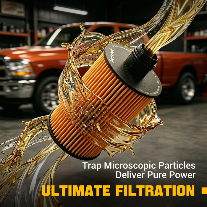 Trucktok 2014-2019 3.0L Ram 1500 Ecodiesel Oil Filter Replaces 68229402AA