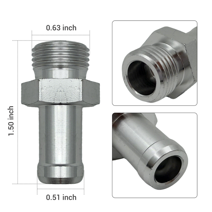 Trucktok 2011-2021 Ford 2.7L 3.5L 5.0L F150 Raptor Expedition Oil Catch Can Separator Kit