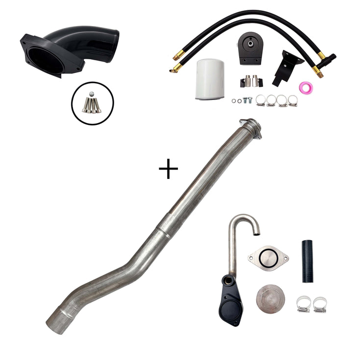 Trucktok 2003-2007 6.0L Ford Powerstroke DPF/EGR/CCV/Up pipe kit