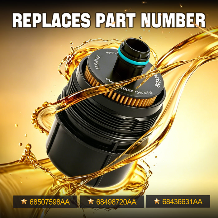 Trucktok 2020-2023 3.0L Ram 1500 Ecodiesel Oil Filter Replaces 68507598AA