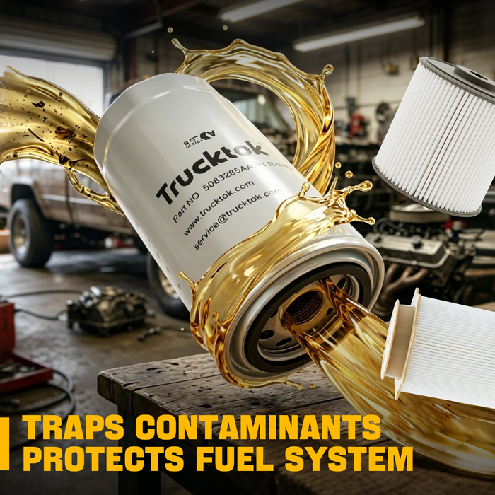Trucktok 2019-2024 6.7L Dodge Ram Dual Fuel Filter & Oil Filter Bundle Set