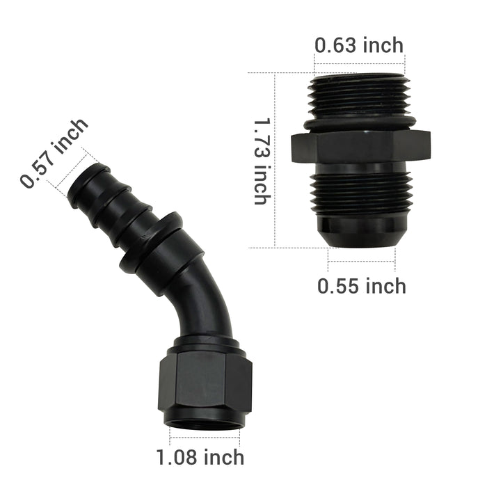 Trucktok 2008-2010 6.4L Ford Powerstroke Diesel CCV PCV ReRoute Delete Kit