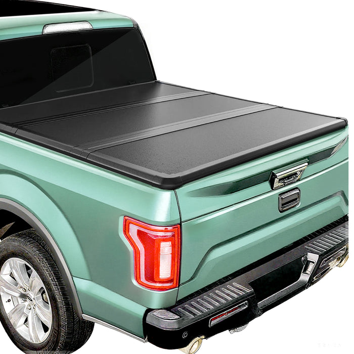 Trucktok 2015-2025 Ford F150 5.5FT Hard Tri-Fold Tonneau Cover Truck Bed Pickup