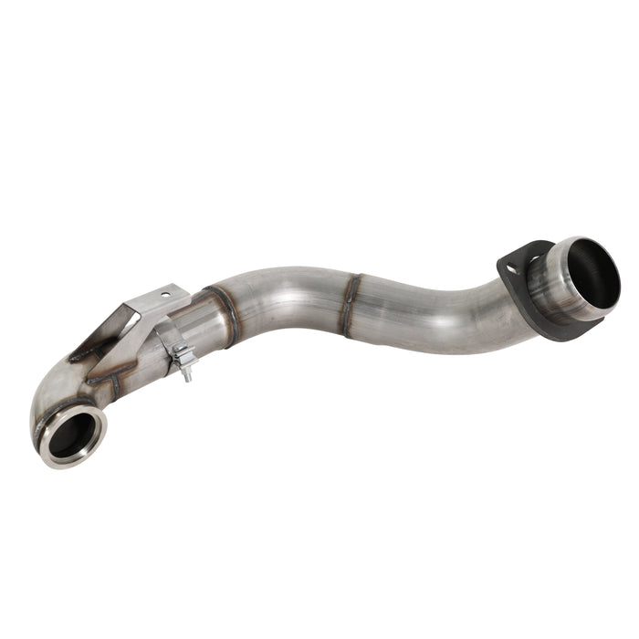 The 2015-2019 6.7L Ford powerstroke 4" downpipe Exhaust