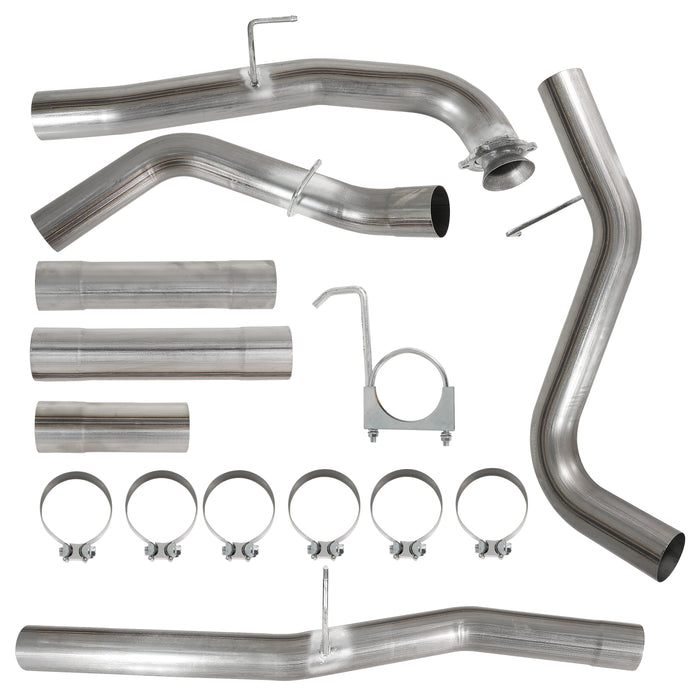 TruckTok 2017-2023 6.6L GM DURAMAX L5P 4" Downpipe Back DPF Delete Pipe