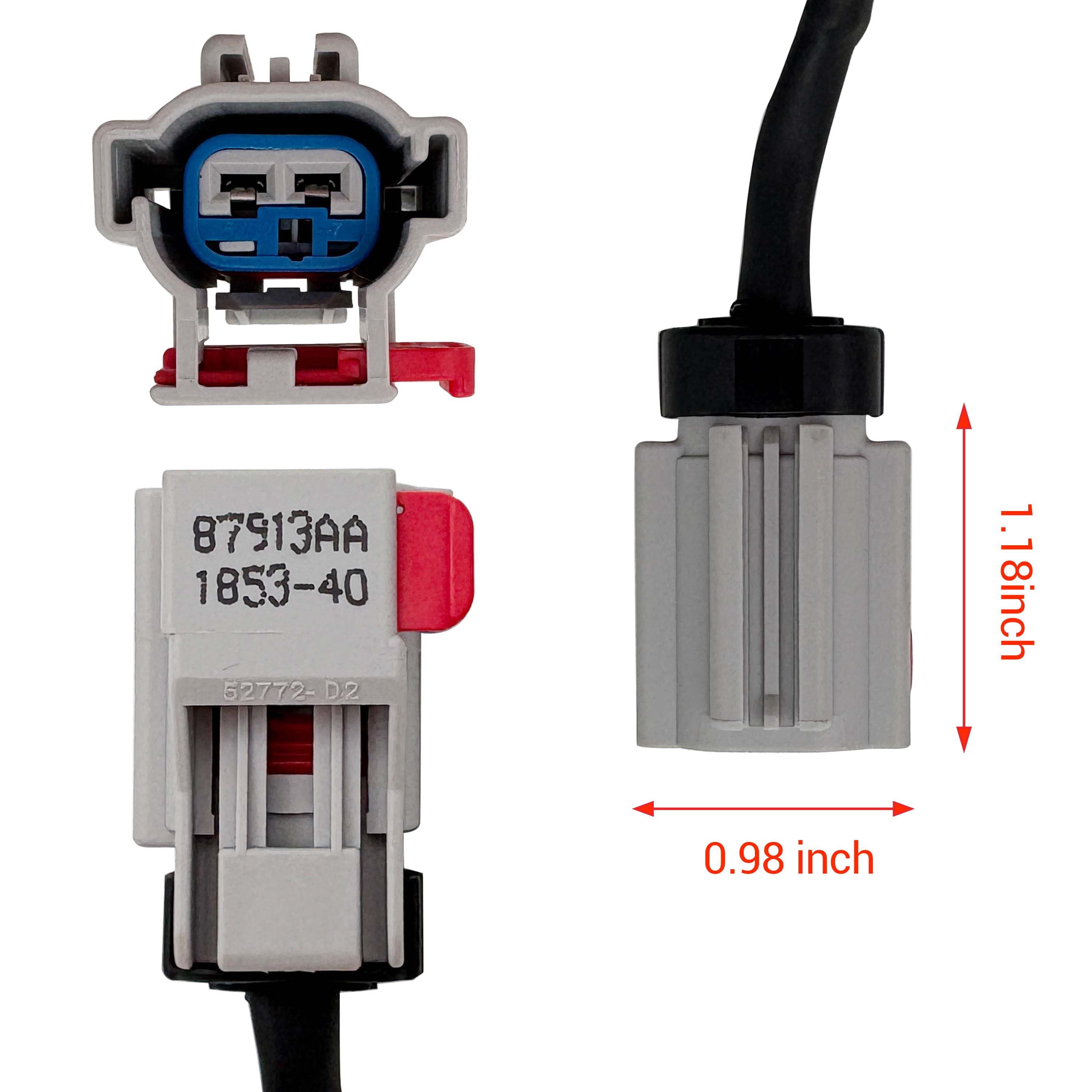 Trucktok 2007.5-2024 Dodge Ram 6.7L Intake Air Temperature Sensor Extension Harness Diesel