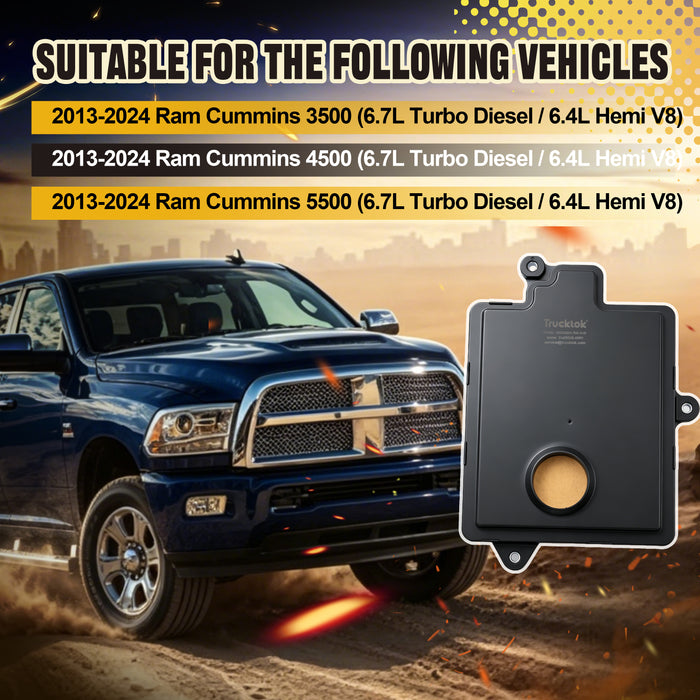 Trucktok 2013-2024 6.7L Dodge Ram Transmission Oil Filter Replaces 68224232AA