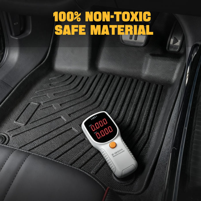 Trucktok Silverado Sierra 2019-2025 1500 & 2020-2025 2500HD 3500HD Crew Cab All-Weather TPE Floor Mats