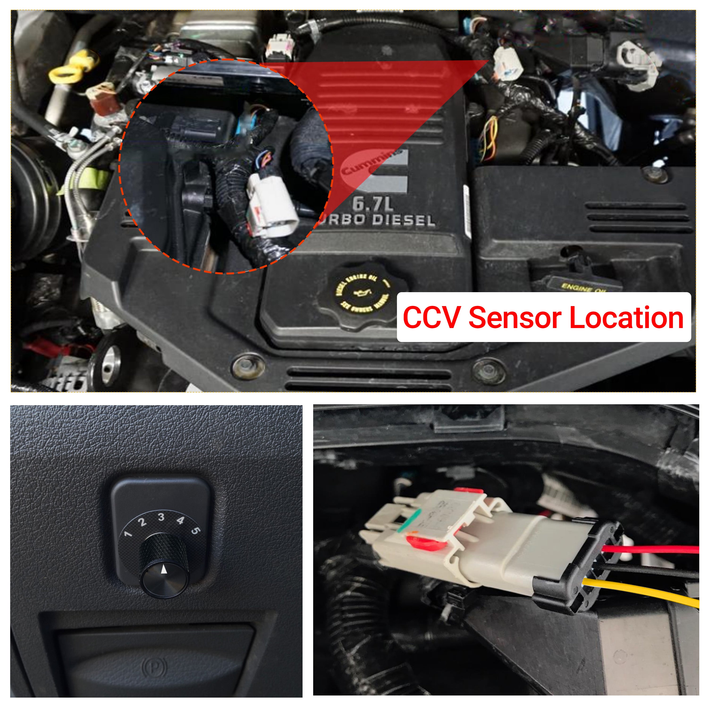 Trucktok 2010+ Dodge Ram Cummins EZ-Lynk/CCV SOTF Switch
