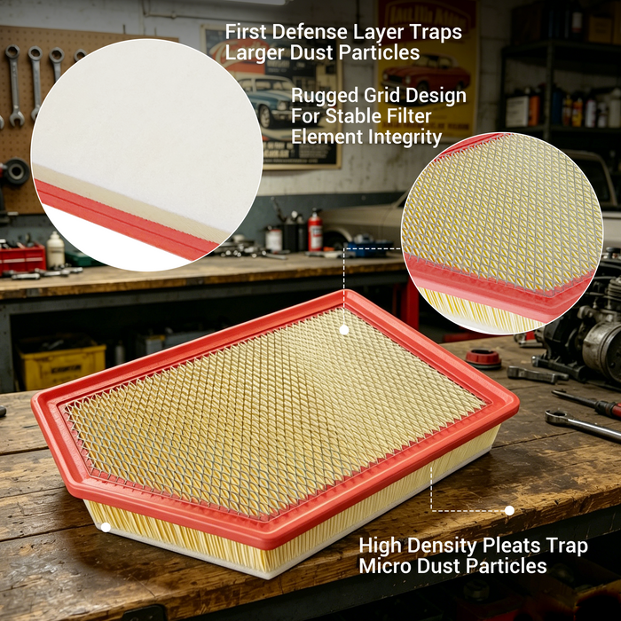 Trucktok 2020-2025 Silverado Sierra 6.6L Duramax Air Filter Replaces A3248C