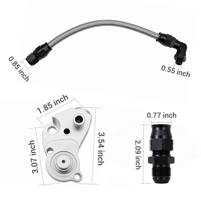 Trucktok 2011-2014 Ford 6.7L Powerstroke CP4 Disaster Prevention Bypass Kit
